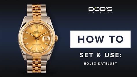 how to change rolex time|how to adjust rolex time.